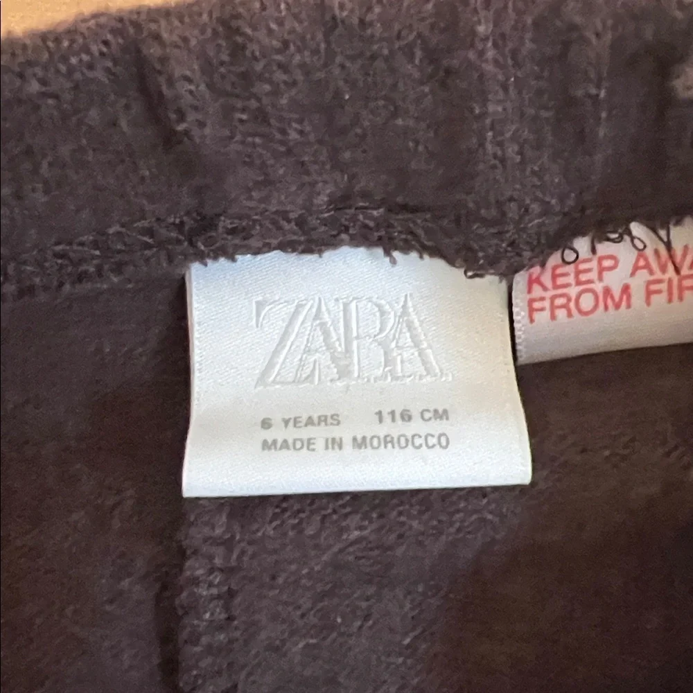 Zara Kids Dark Brown Leggings
